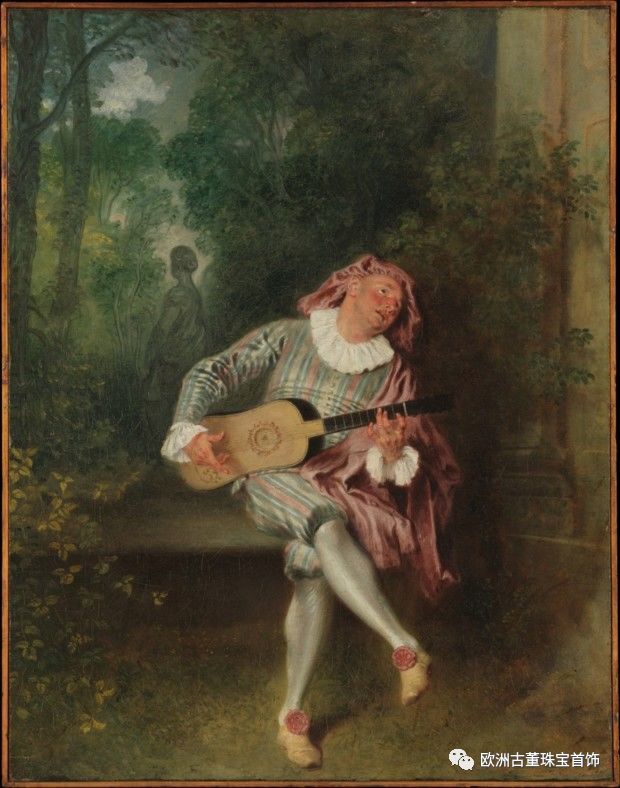 洛可可时期华托笔下法国男性的柔美形象