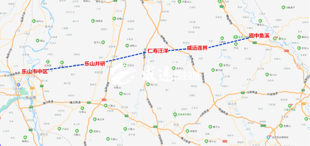 井研未来高速公路规划图片
