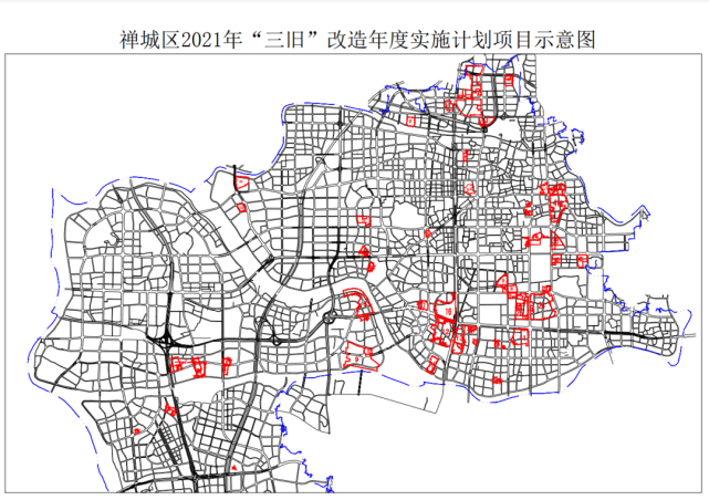 1月13日,佛山市自然资源局禅城分局公布了《禅城区2021年"三旧"改造