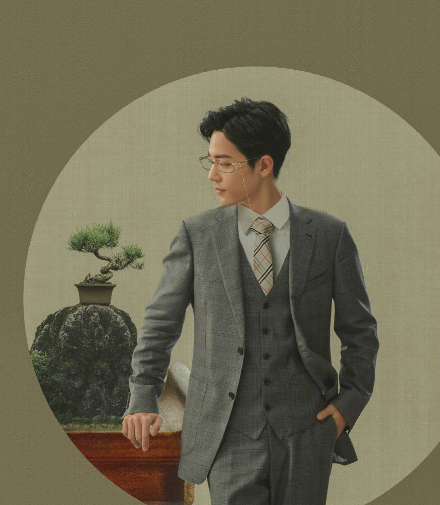 男星民国风造型有多美张若昀霸道肖战贵气看到陈伟霆爱了