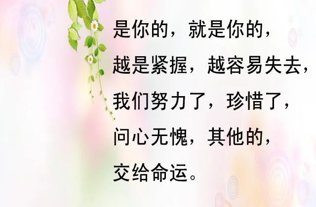 努力了剩下交给命运