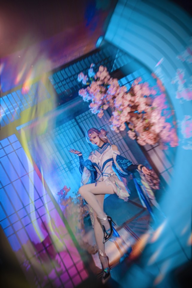 cos王者荣耀貂蝉猫影幻舞cos正片阿琴