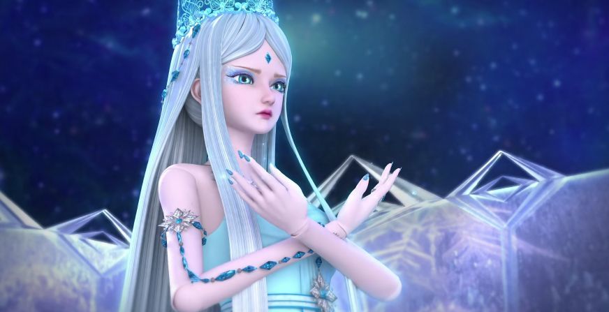 叶罗丽:冰公主再次被冰封,你希望谁来救?时间公主打不过曼多拉