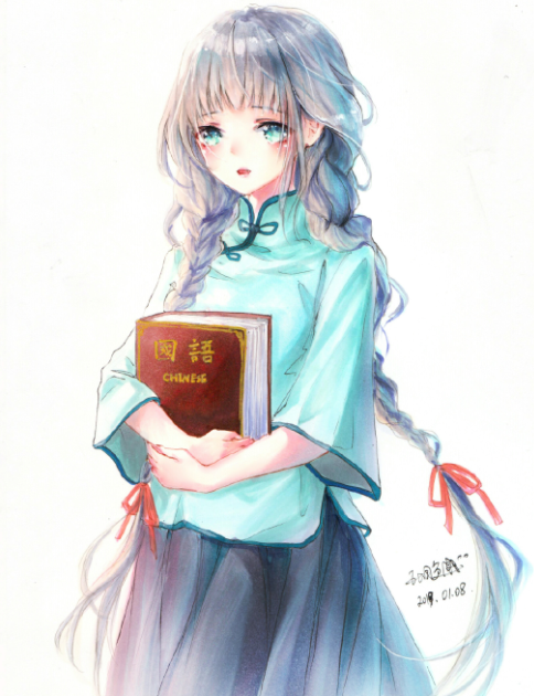 画师大佬将语文数学课本拟人化看得我又想回去上课了