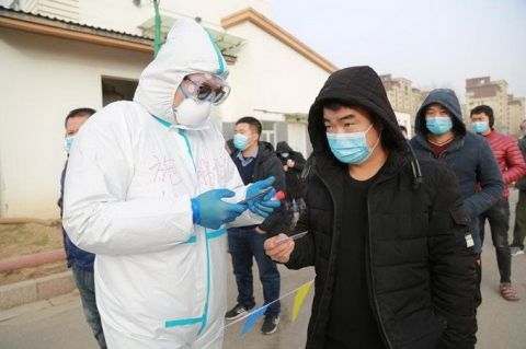 中建二局火速驰援石家庄正定集中隔离点建设