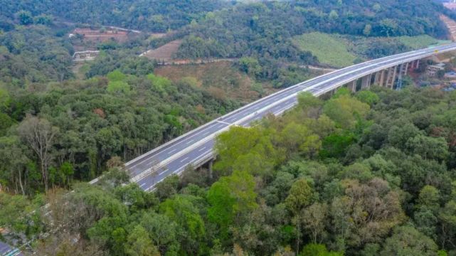 今日16时起景海高速公路分段试通车雨林美景勐海茶山在等你