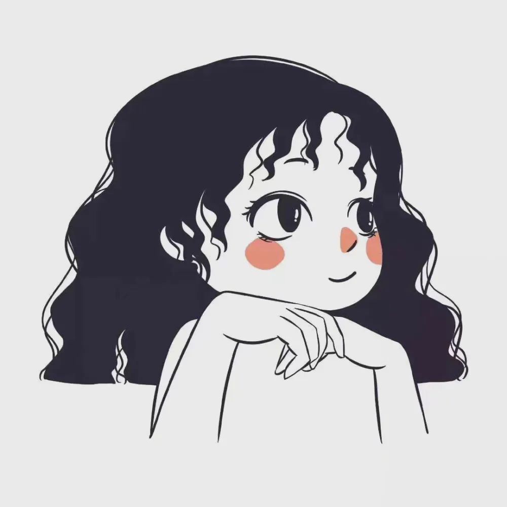 每天学一幅简笔画-超萌简笔画女生头像 想让每个平凡的日子里溢出欢喜