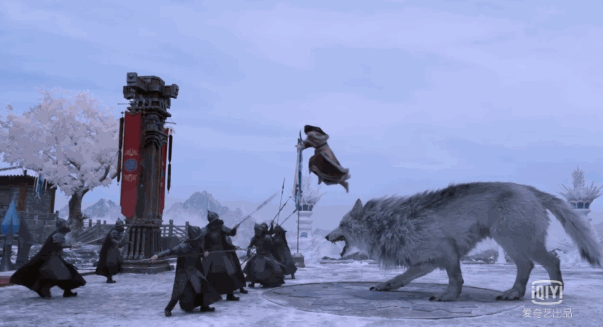 秦烈醒后,极寒之主送雪狼给秦烈让其赶往星云阁阻止两人大婚.