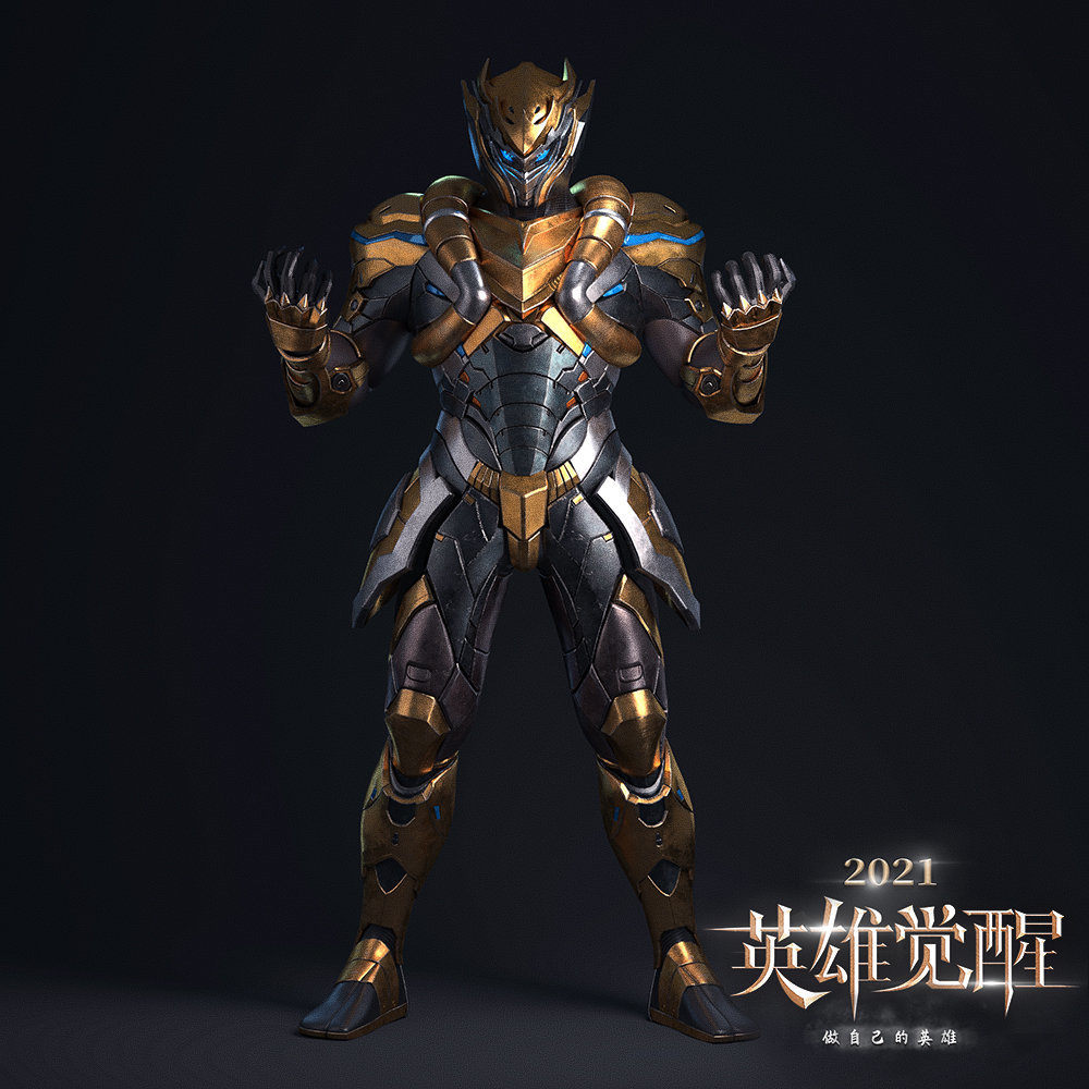 蓝弧开始炒冷饭,公布的英雄觉醒人设图,其实和千面英雄没区别