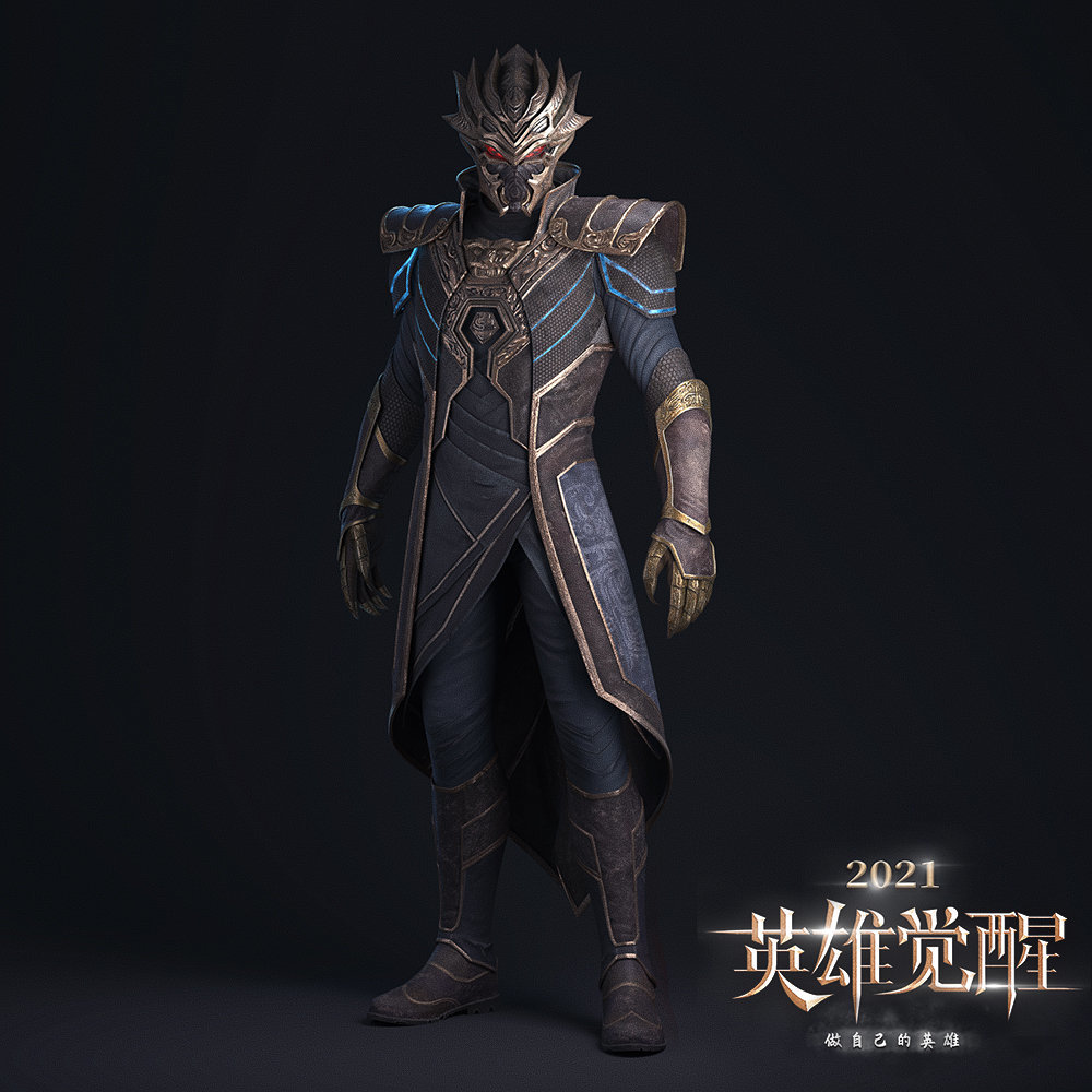 蓝弧开始炒冷饭,公布的英雄觉醒人设图,其实和千面英雄没区别