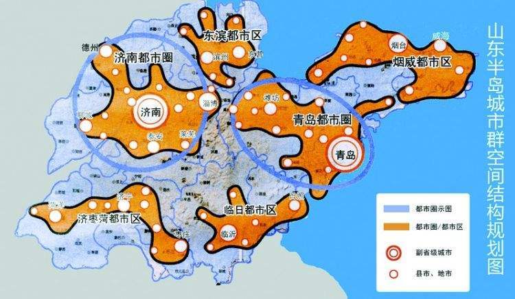 山东16市建成区面积、城区人口：临沂领先潍坊