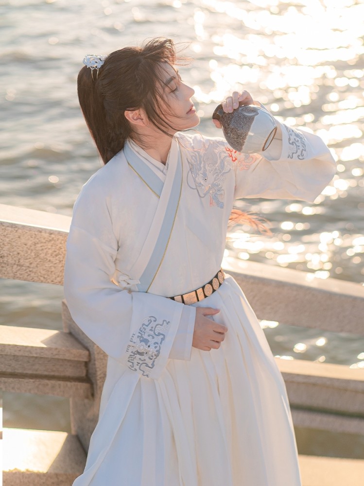 男生穿汉服可以有多好看这些汉服造型温润大气真是公子世无双