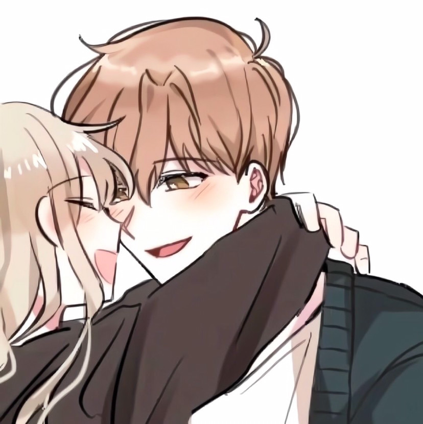 优质情头每当感受到你的目光整个脑袋都会被幸福填的满满的