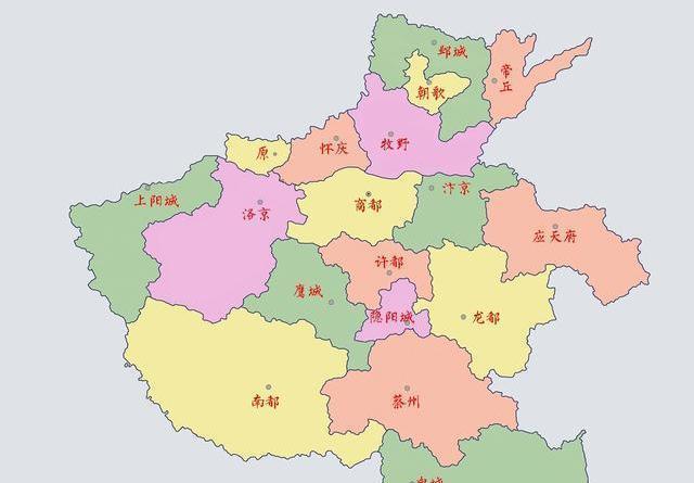 河南省的城市名,若改成古代的名字,哪个城市名字好听又有名?