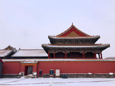 白雪,紅牆,黛瓦 瀋陽故宮雪景圖上新!