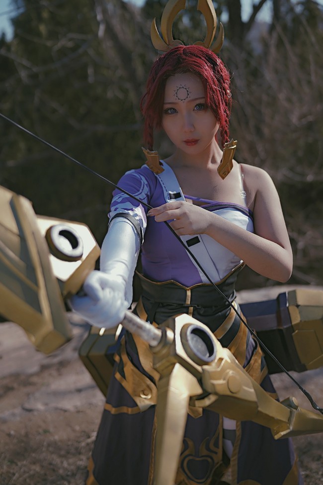 cos王者荣耀cos伽罗原皮君安