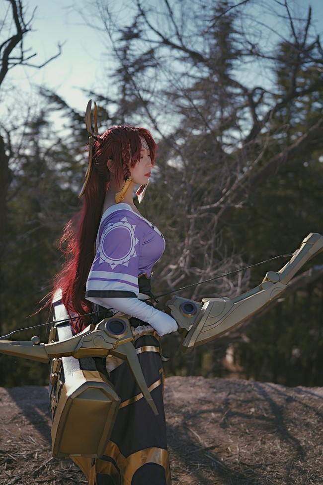 cos:王者荣耀cos 伽罗原皮@君安
