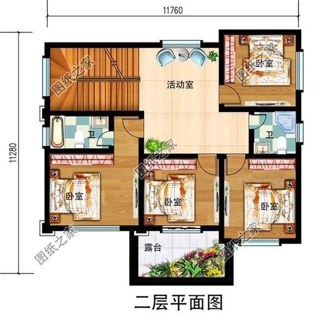 三間三層樓房設計圖佈局實用看完絕對心動