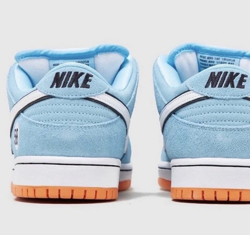 全新配色dunk图片释出 配色灵感源自海湾赛车队