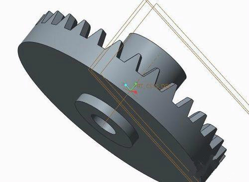 proe產品設計之繪製齒輪的步驟