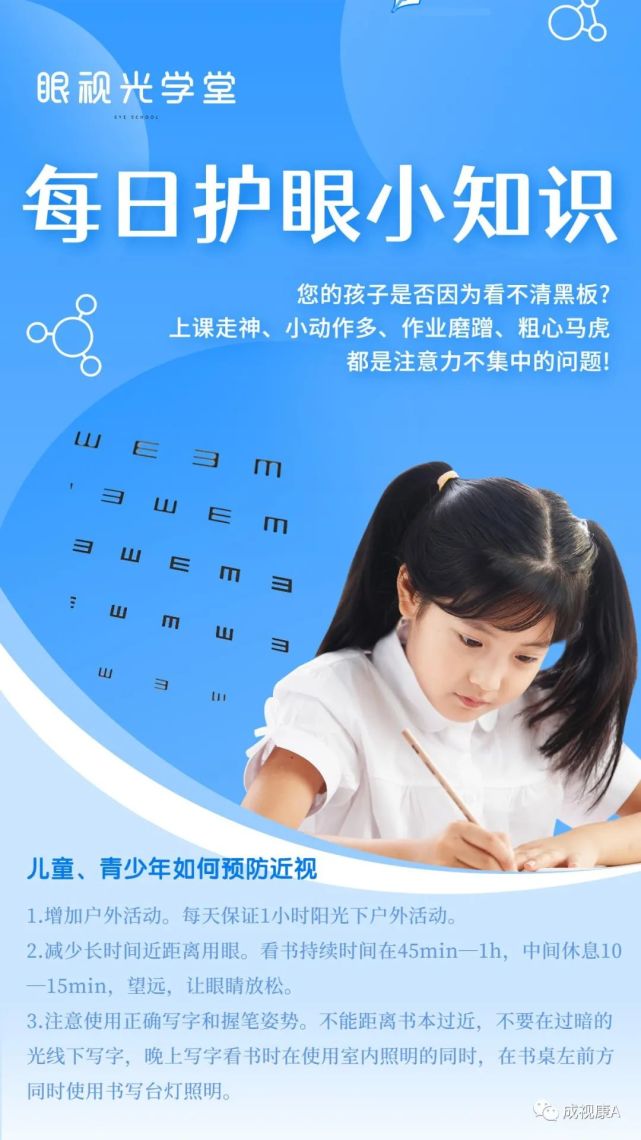 喜食甜食等原因,導致越來越多的孩子從小學開始就戴近視眼鏡,給孩子們