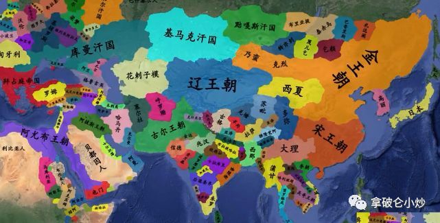 从西到东数,欧洲的罗马帝国只存在了三四百年,中东存在过波斯帝国和