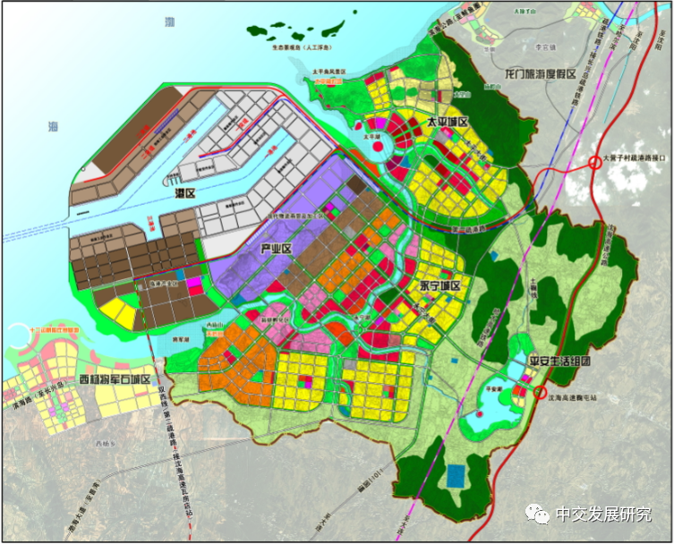 港口发展新理念在规划中的实践 - 大连太平湾规划图高清 - 实验室设备
