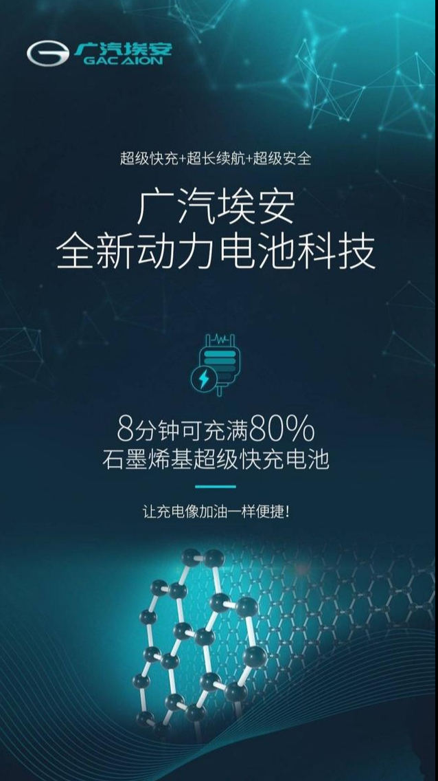 广汽集团石墨烯电池