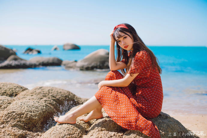 避冬三亚环海自驾游拍夏日海岛写真集