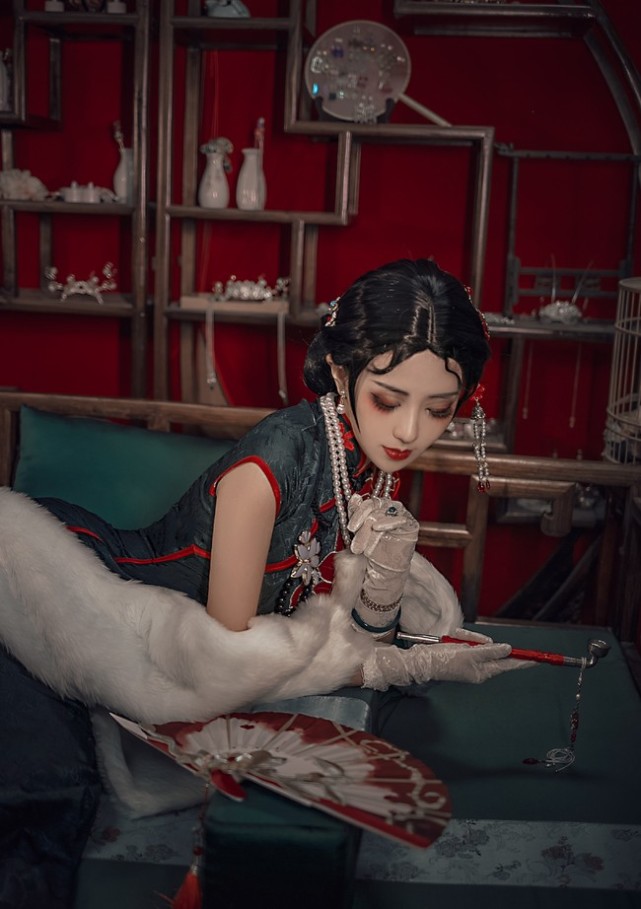 cos:第五人格红蝶十三娘cos正片@nino家的橘子