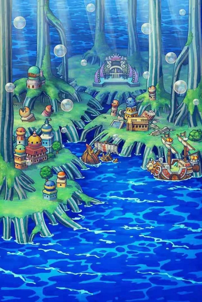 海贼王美图鉴赏,只有海贼迷才能一眼看出什么场景?