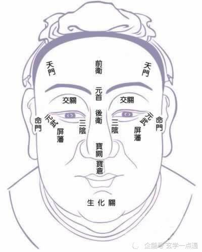 麻衣面相学面相学大全道家秘传麻衣神相图解