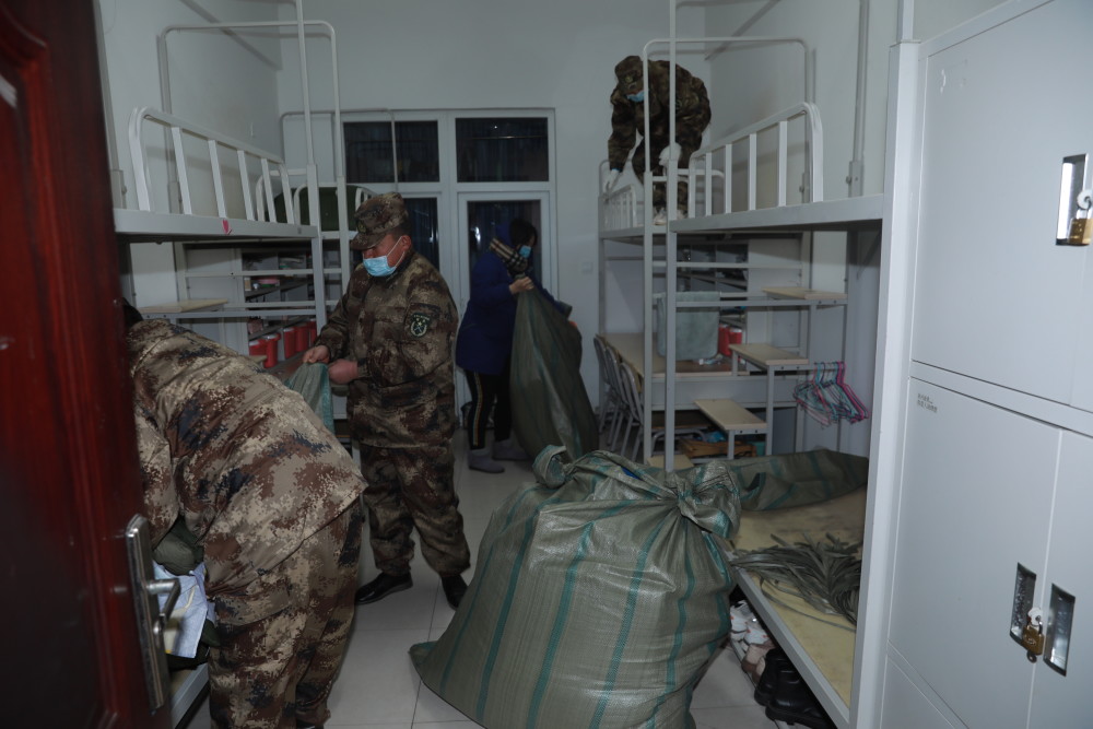 疫情当前民兵突击石家庄警备区组织民兵抗疫侧记