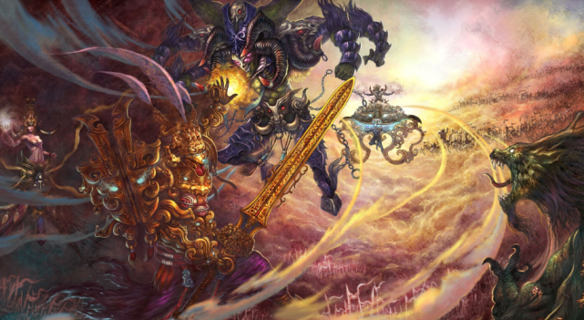 关键一战,炎黄二帝耗时六年,和蚩尤一共决战九次,终于在逐鹿大败九黎