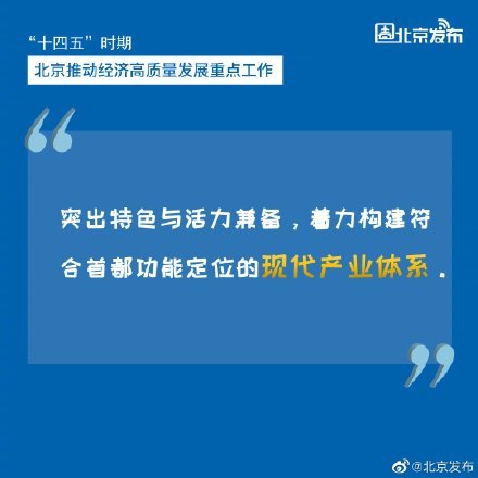 “十三五”时期北京经济建设取得显著成效