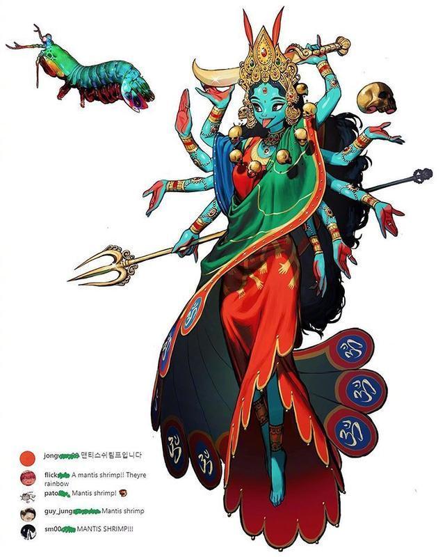 海洋生物化身为人类秋刀有七海的味道路转粉是无疑啦