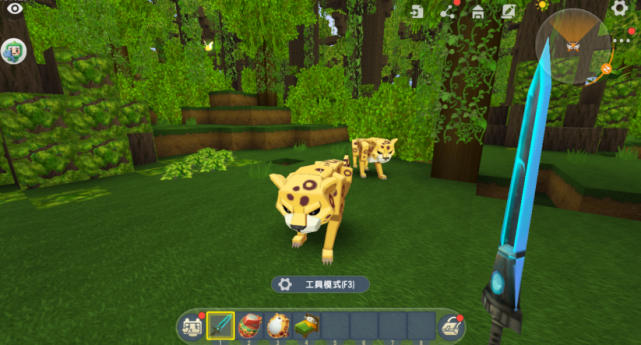 雨林地形带你体验异域热带风情|迷你世界|地形|雨林|申公豹|豹子