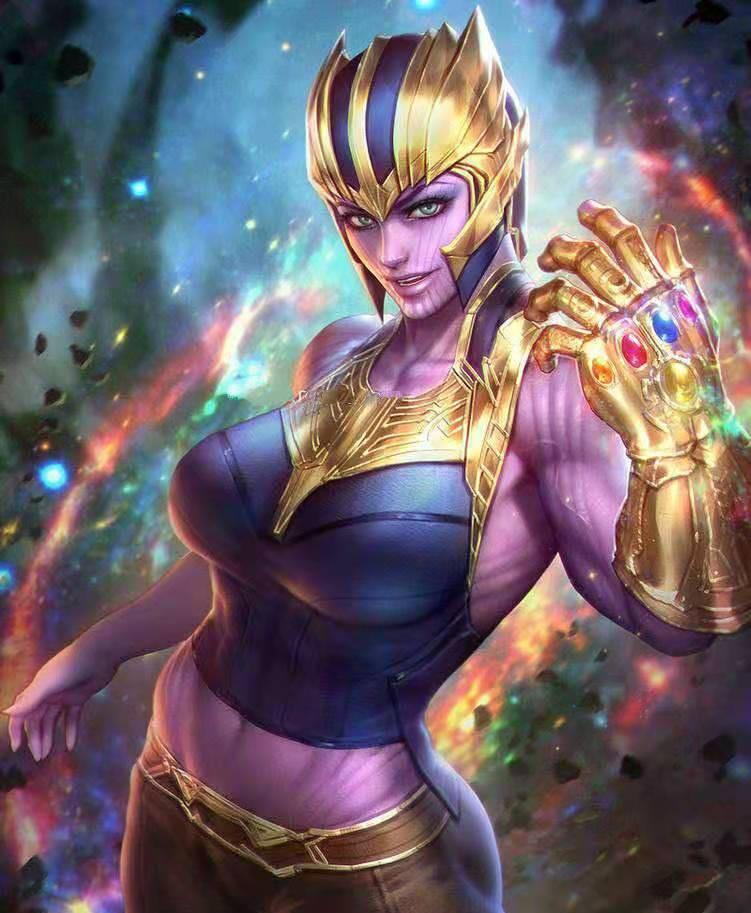 漫威英雄女性化看见这些形象无疑都是美人胚子不弱于寡姐