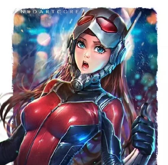 漫威英雄女性化看见这些形象无疑都是美人胚子不弱于寡姐