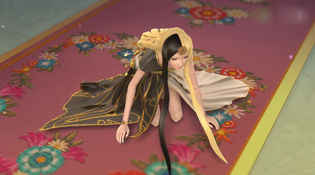 叶罗丽女神裙摆拖地时灵公主好唯美茉莉蜷缩一团了