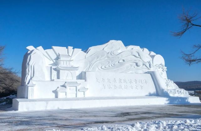 賞雪雕,觀雪景,淨月潭邀你來玩雪!