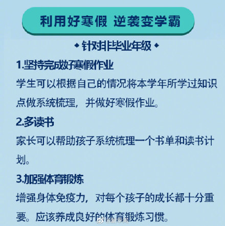 寒假指南"拍了拍"你 get寒假正确打开方式