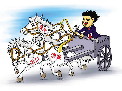 gdp的三驾马车_事业单位公共基础知识之经济知识:浅谈拉动国民经济增长的三驾马车