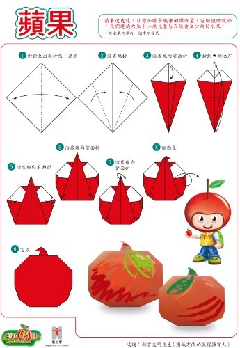 水果的折纸方法图片