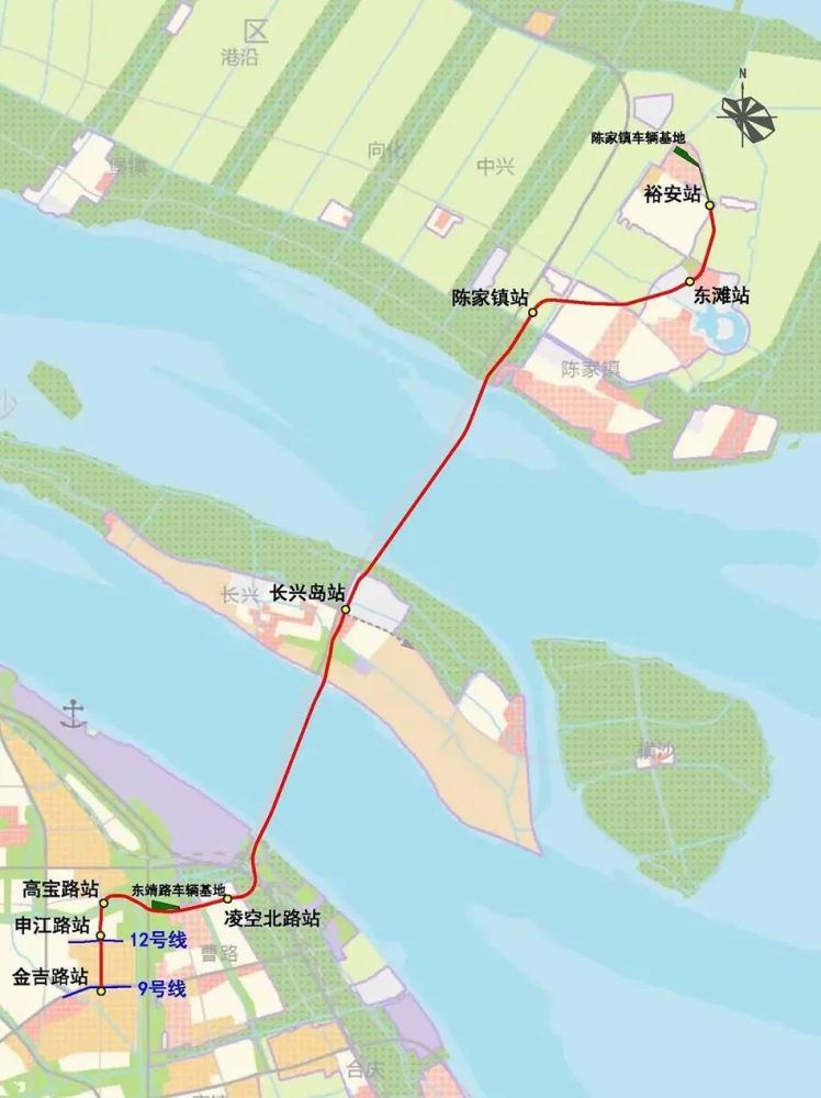 上海地铁大爆发15号线即将开通崇明轨交线19号线也有新进展