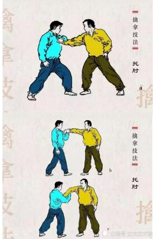 防身自卫术中用得最多的也是擒拿招式.