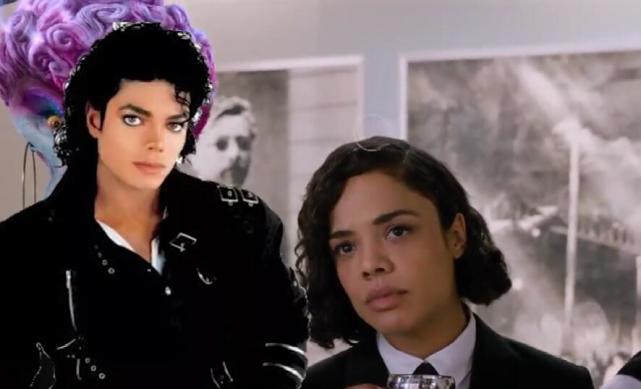 迈克尔杰克逊|黑衣人|弗兰克