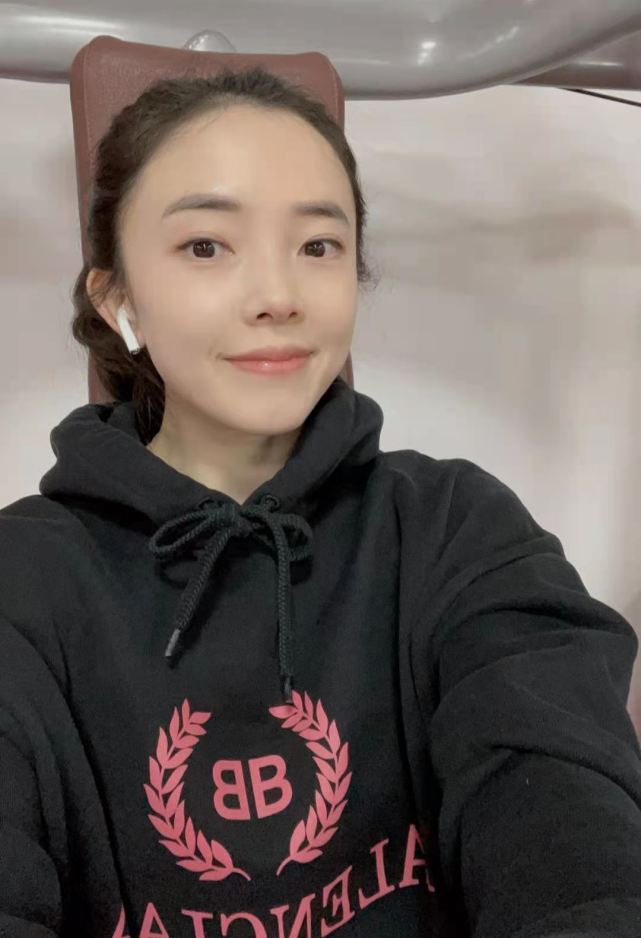 韩国女乒一姐田志希生活照身材圆润睡衣亮眼为前途变国籍