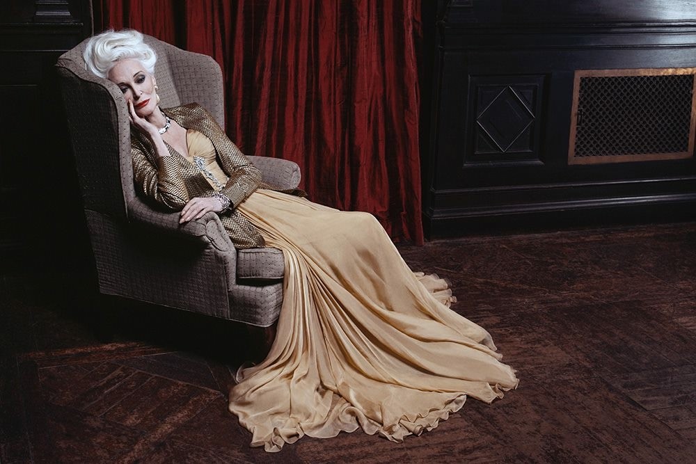 90岁绝美白发超模三次离婚两次破产出道75年依旧优雅霸气