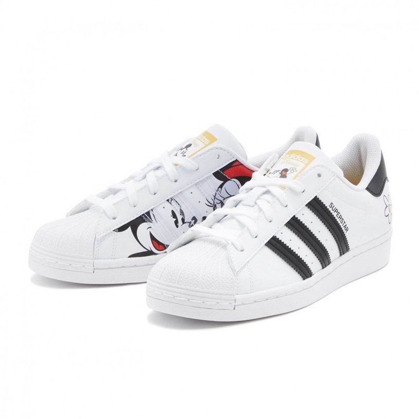 adidasoriginals推出米奇米妮联名超萌米奇米妮小白鞋